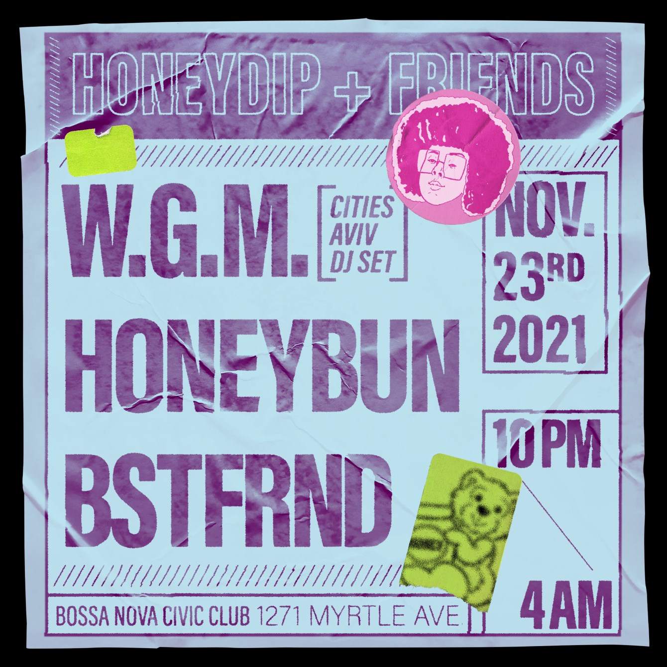Honey Dip & Friends - Página frontal