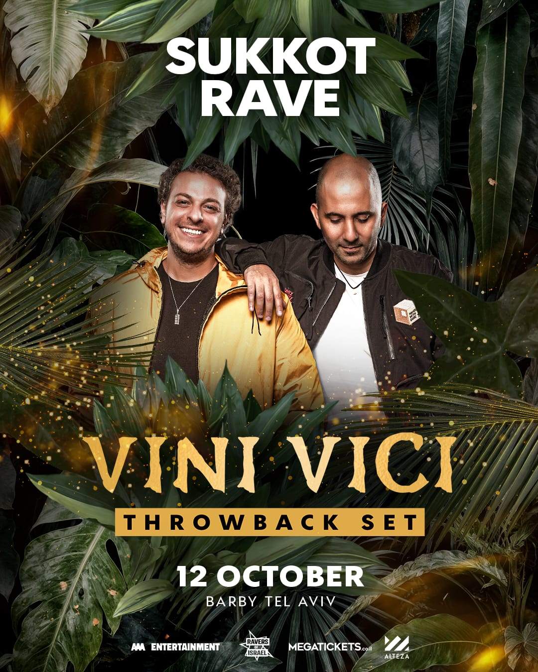 Sukkot Rave 12.10 – Vini Vici at Barby, Tel Aviv