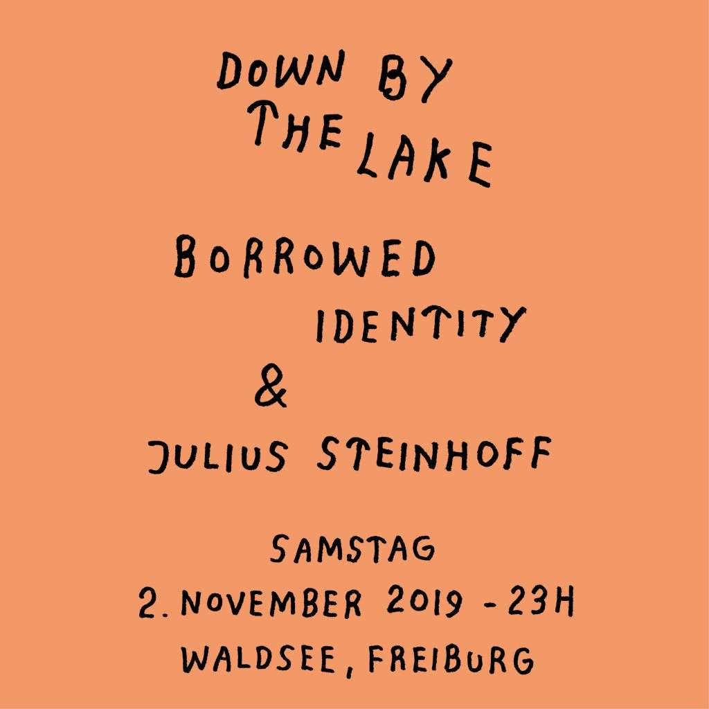 down by the lake with Borrowed Identity - Página trasera