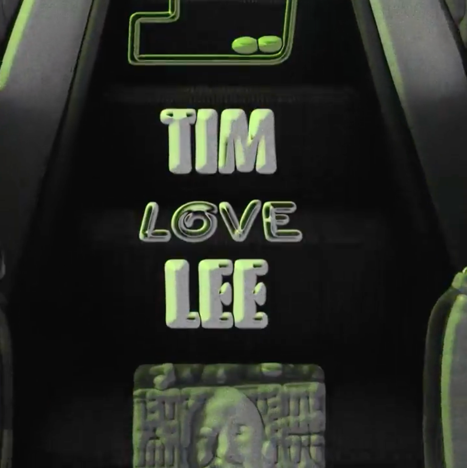 Tim Love Lee UPSTAIRS - フライヤー表