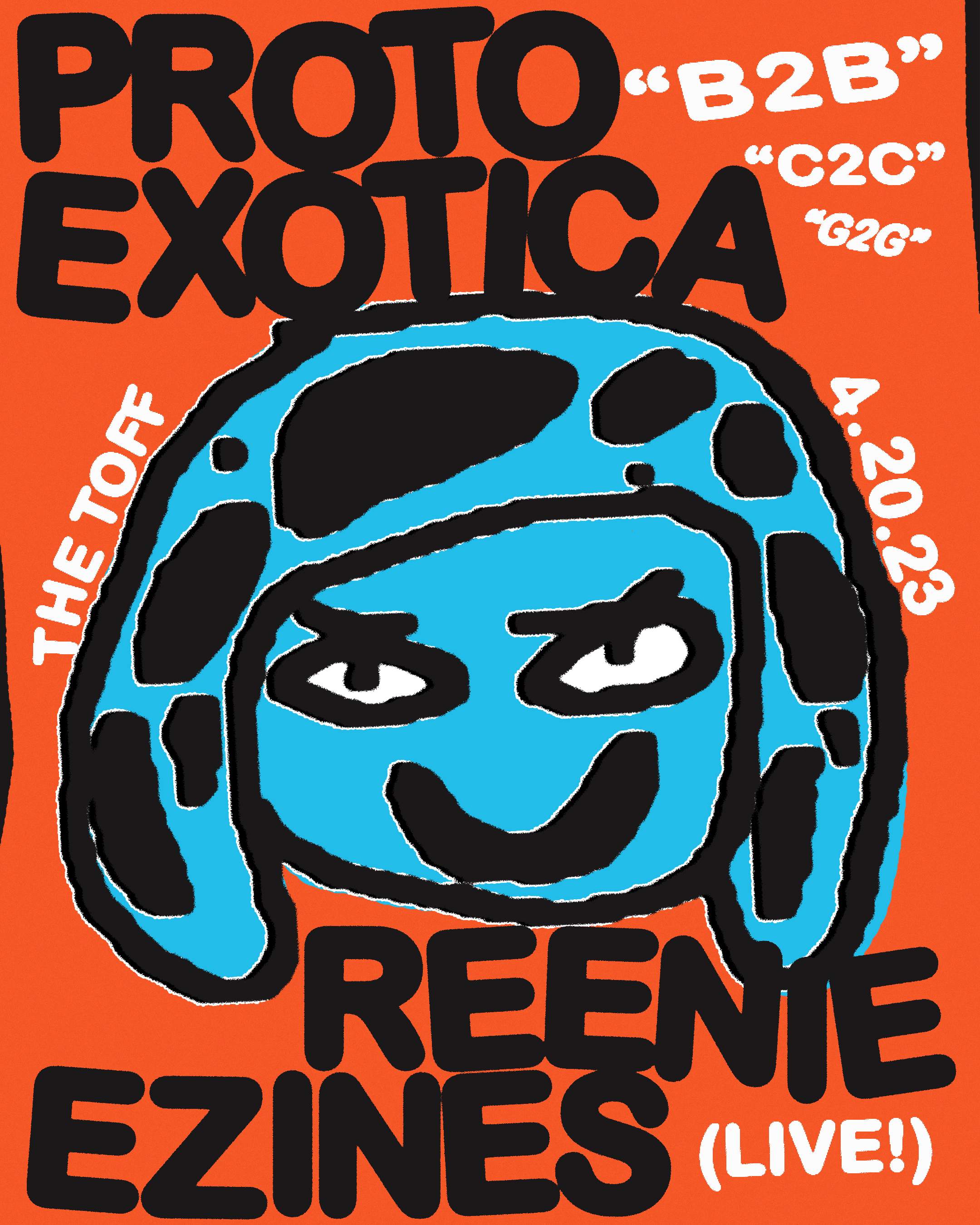 Proto Exotica, Reenie & Ezines (LIVE!) - Página trasera