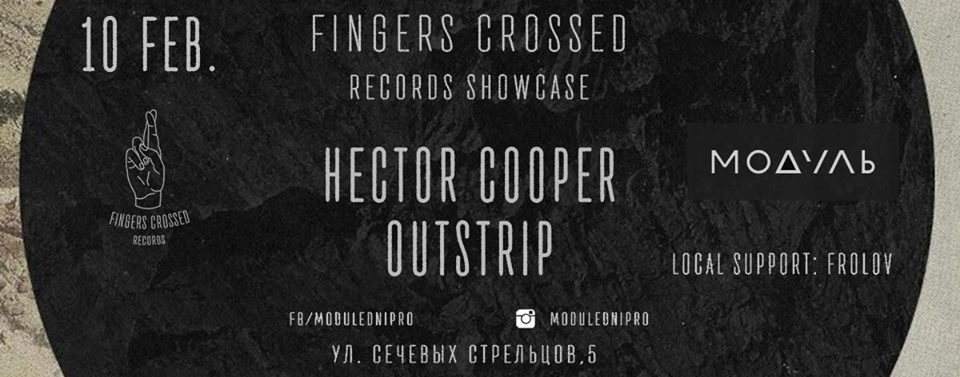 Fingers Crossed Records Showcase - フライヤー表