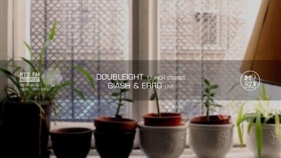 RTS.FM Budapest with Doubleight, Giash & Erro Live - フライヤー表