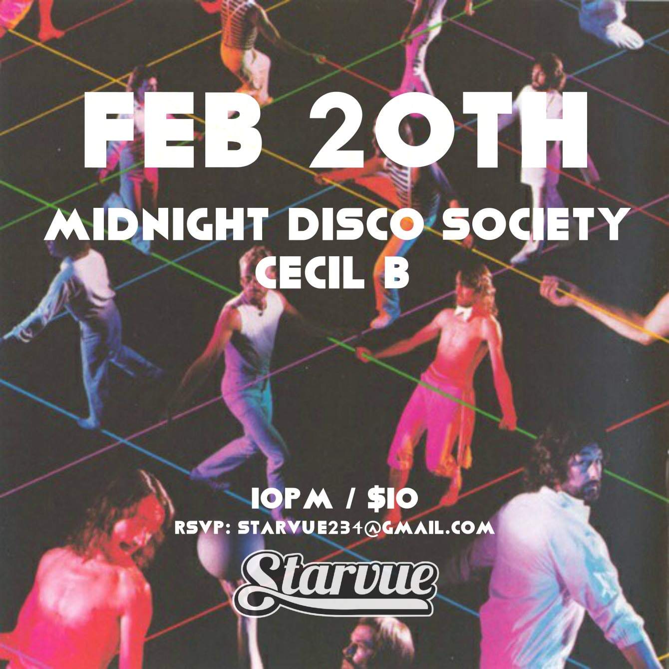 Midnight Disco Society / Cecil B - Página frontal
