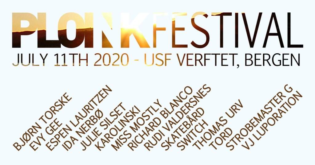 PLOINK Festival 2020 - フライヤー表