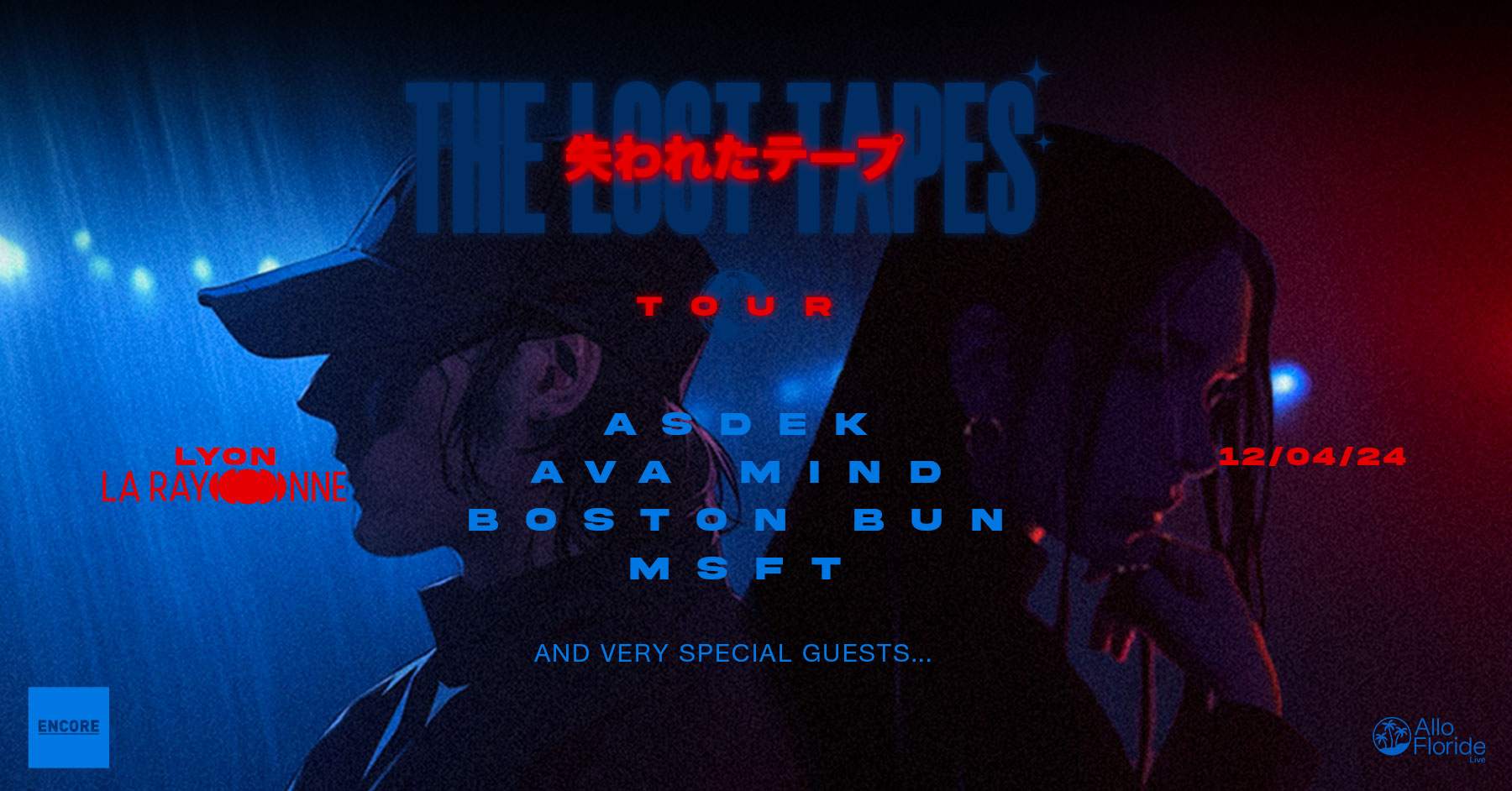 Asdek & Ava Mind presents. The Lost Tapes Tour - Página frontal
