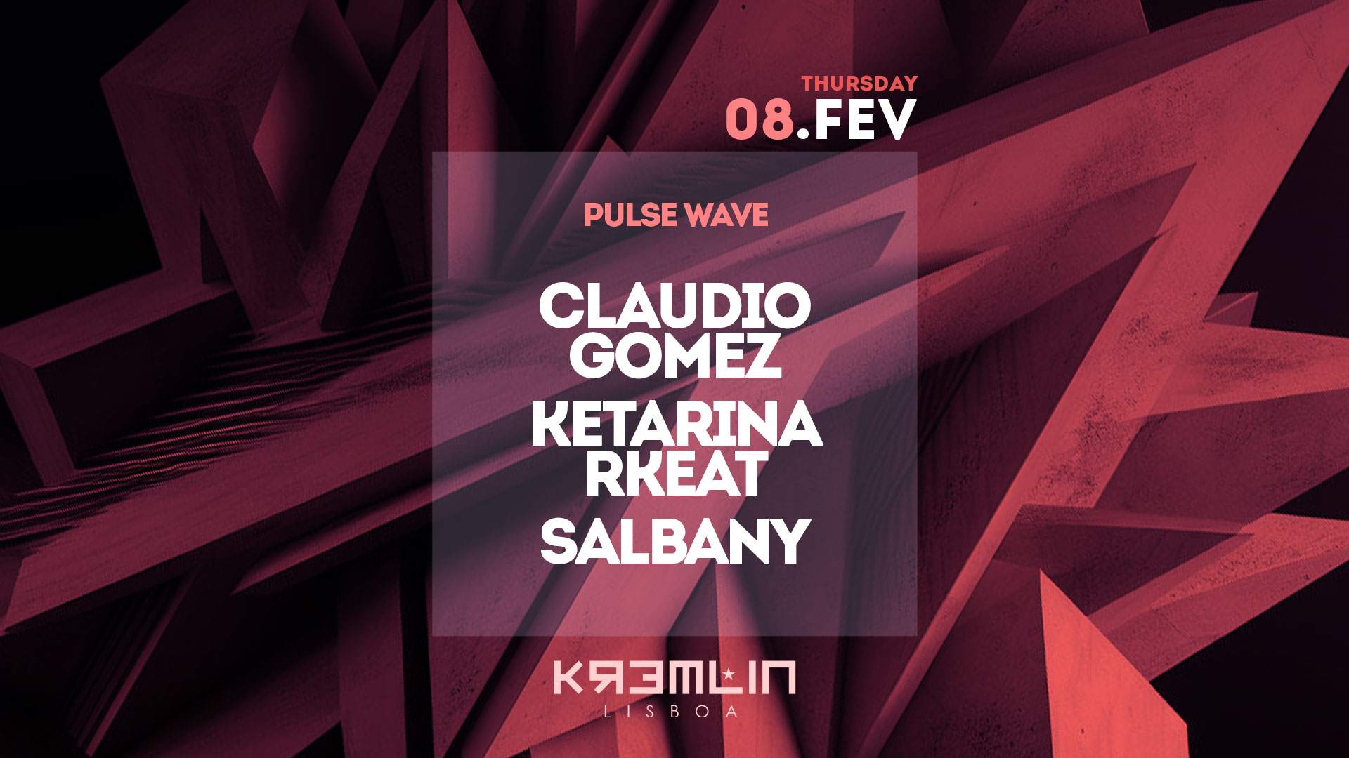 Pulse Wavy: Claudio Gomez, Ketarina, rkeat, Salbany - Página frontal