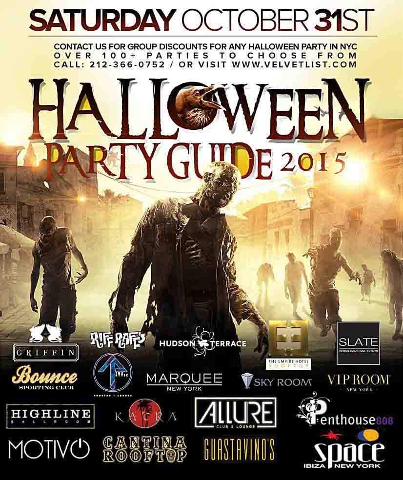 Yotel Terrace NYC Halloween Party 2015 - Página trasera
