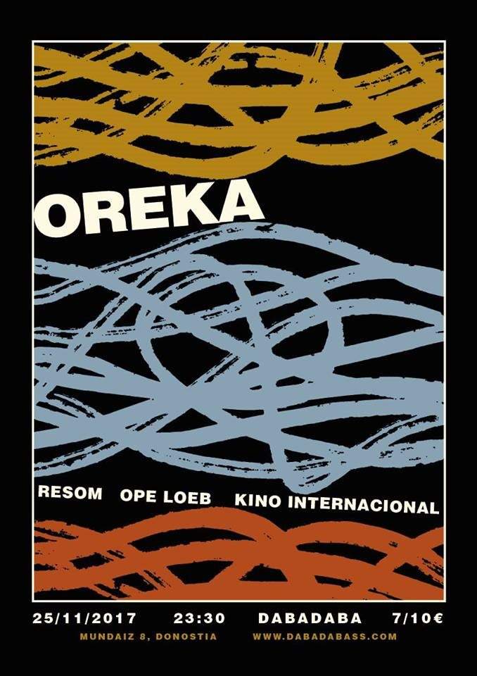 Oreka: Resom / Ope Loeb / Kino Internacional - フライヤー表