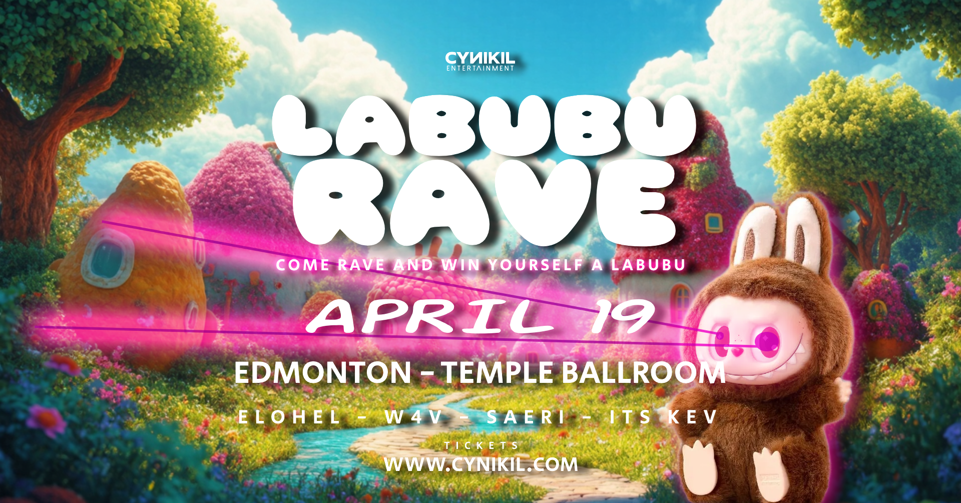 LABUBU RAVE at Temple Ballroom, Edmonton
