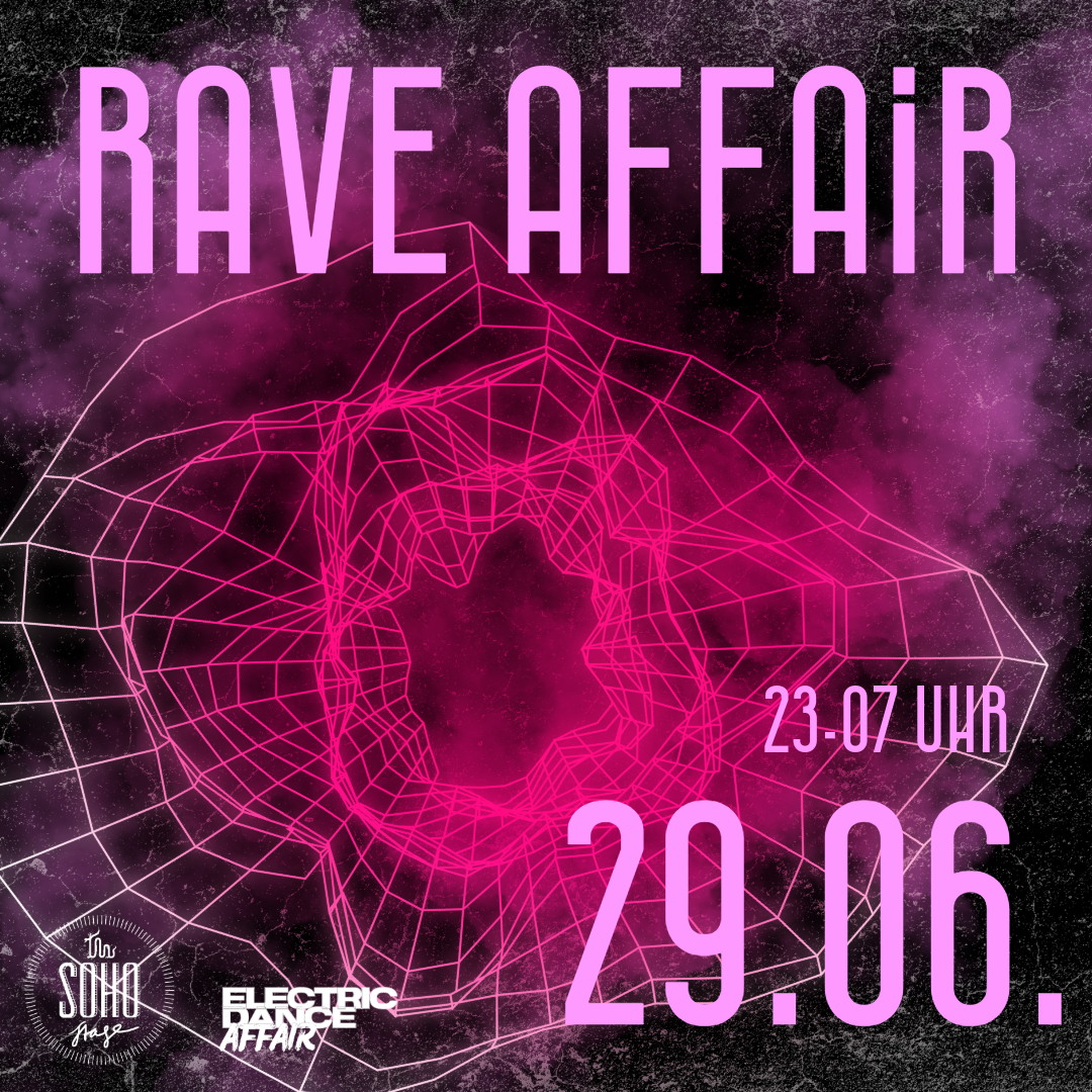 Rave Affair - フライヤー表