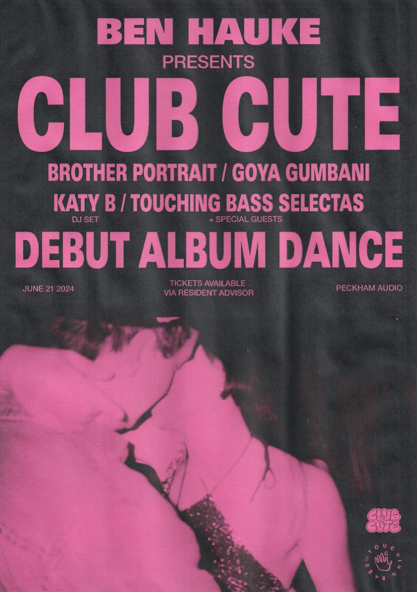 Ben Hauke presents: Club Cute - Página frontal
