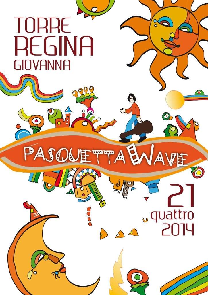 Pasquetta Wave 2014 - フライヤー表