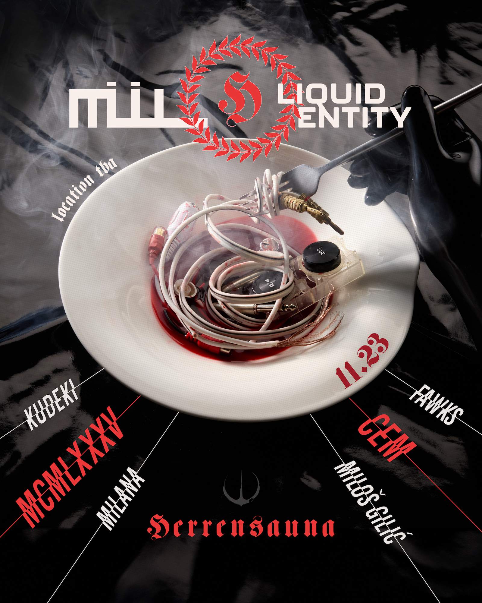 Liquid Entity x MÜLL presents HERRENSAUNA with MCMLXXXV & CEM at Space 550,  San FranciscoOakland