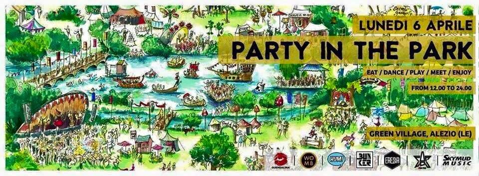 Party in the Park - フライヤー表
