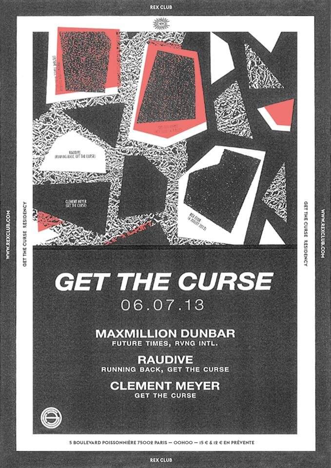 Get The Curse: Maxmillion Dunbar, Raudive (Live), Clement Meyer - Página frontal