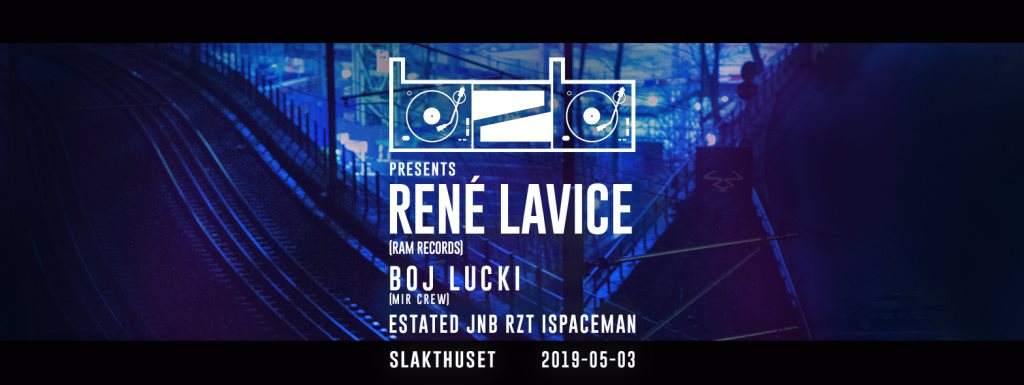 Back2Back presents: René Lavice (RAM Records) - フライヤー表
