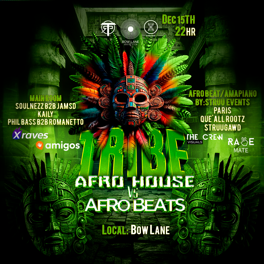 Afro House TRIBE vs Afrobeats / Amapiano - By TRP, Kollective and Struu - フライヤー表