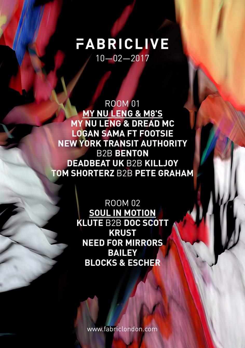 Fabriclive: My Nu Leng & M8s & Soul In Motion - Página frontal