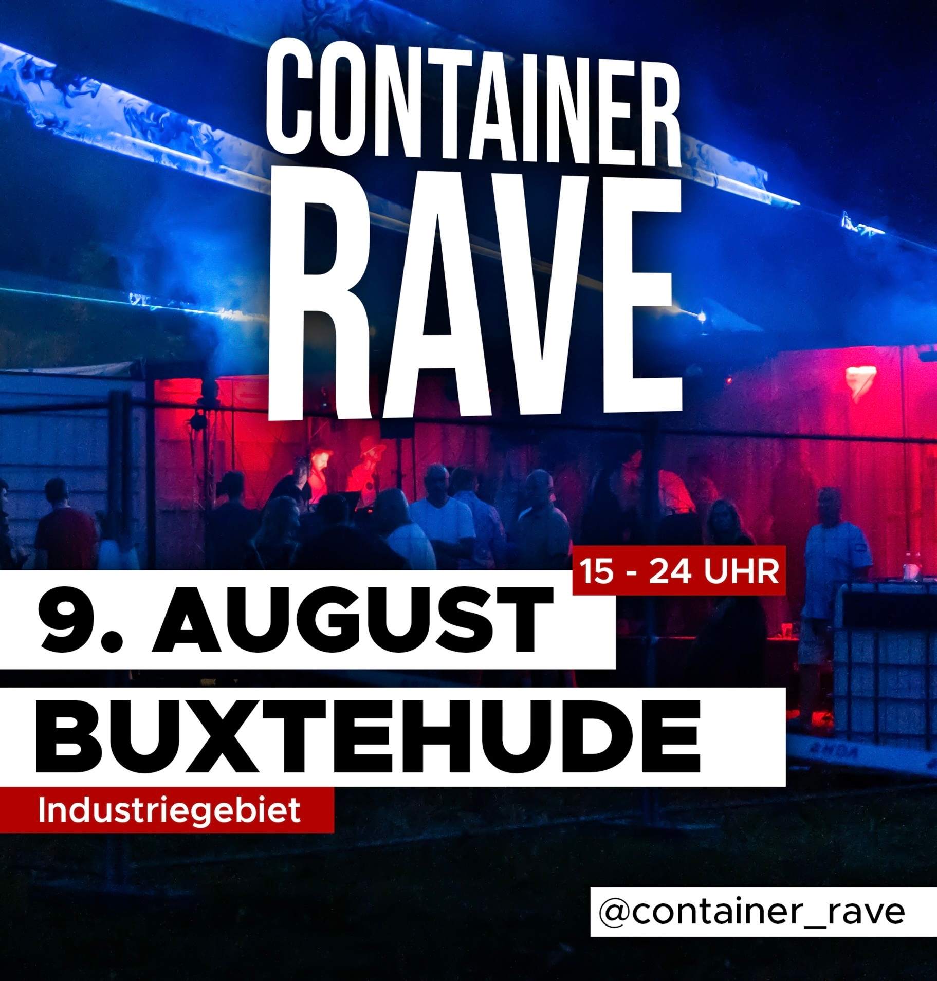 Container Rave Buxtehude 2025 at Buxtehude, Hamburg