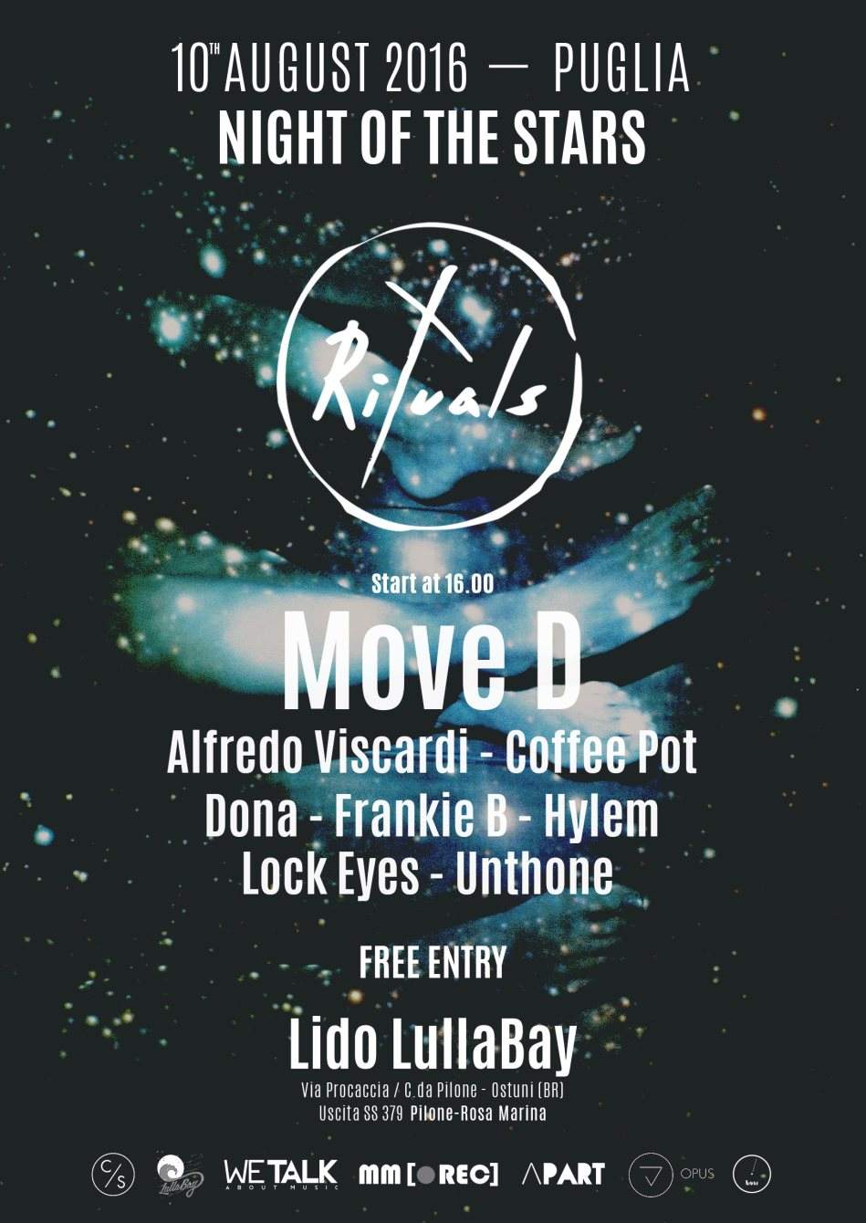 Rituals Night of the Stars with Move D & More - Página frontal