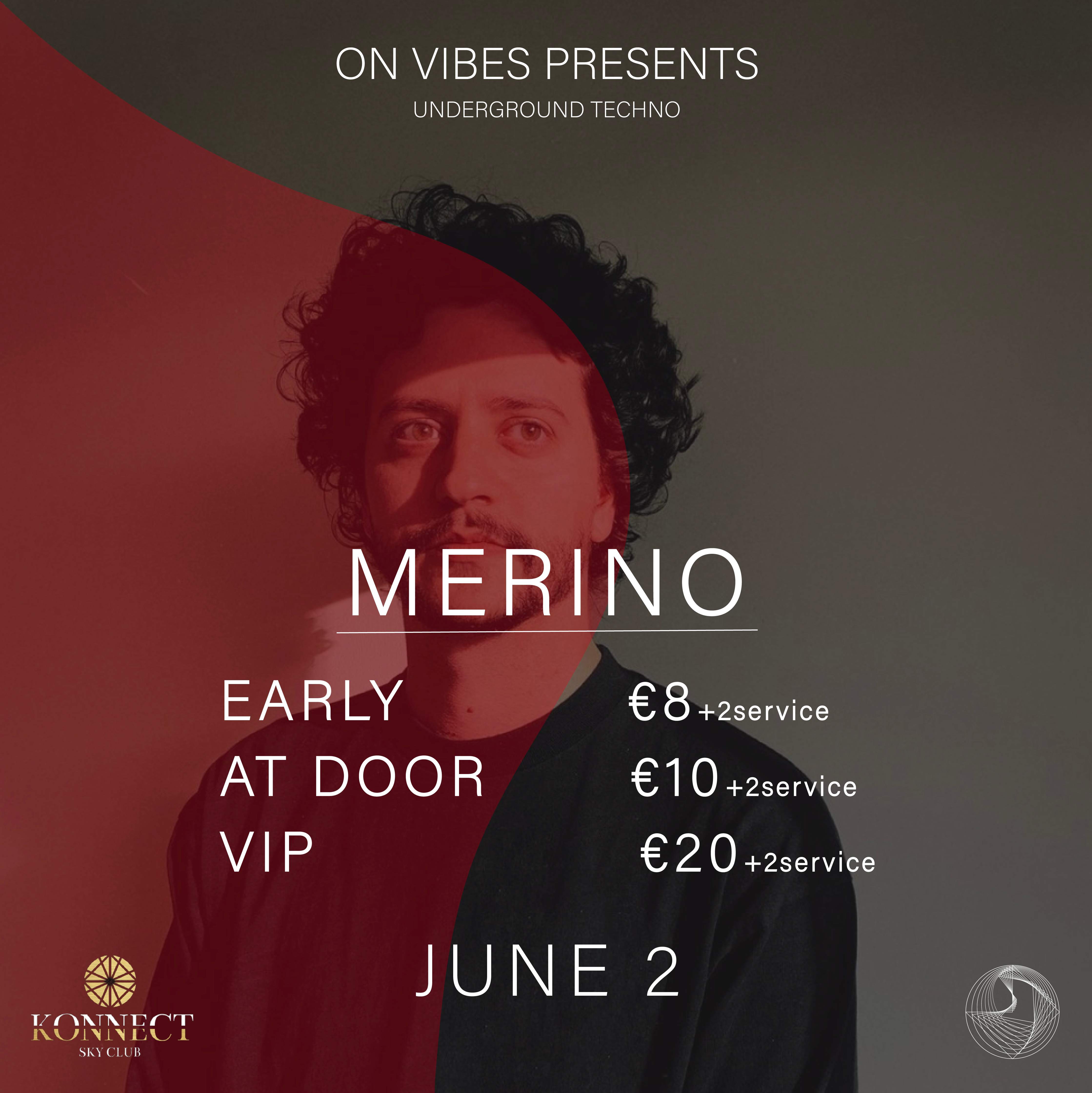 Merino EUROPE TOUR MALTA // 2nd JUNE // UNDERGROUND TECHNO - Página trasera