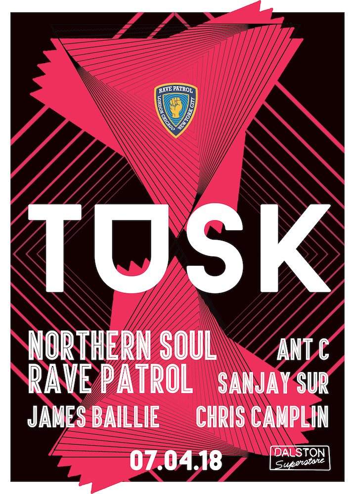 Tusk - Northern Soul Rave Patrol - Página frontal