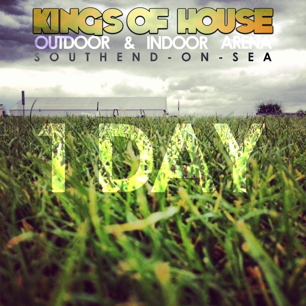 Kings Of House - Bank Holiday Outdoor Alldayer - Southend-on-Sea - フライヤー表