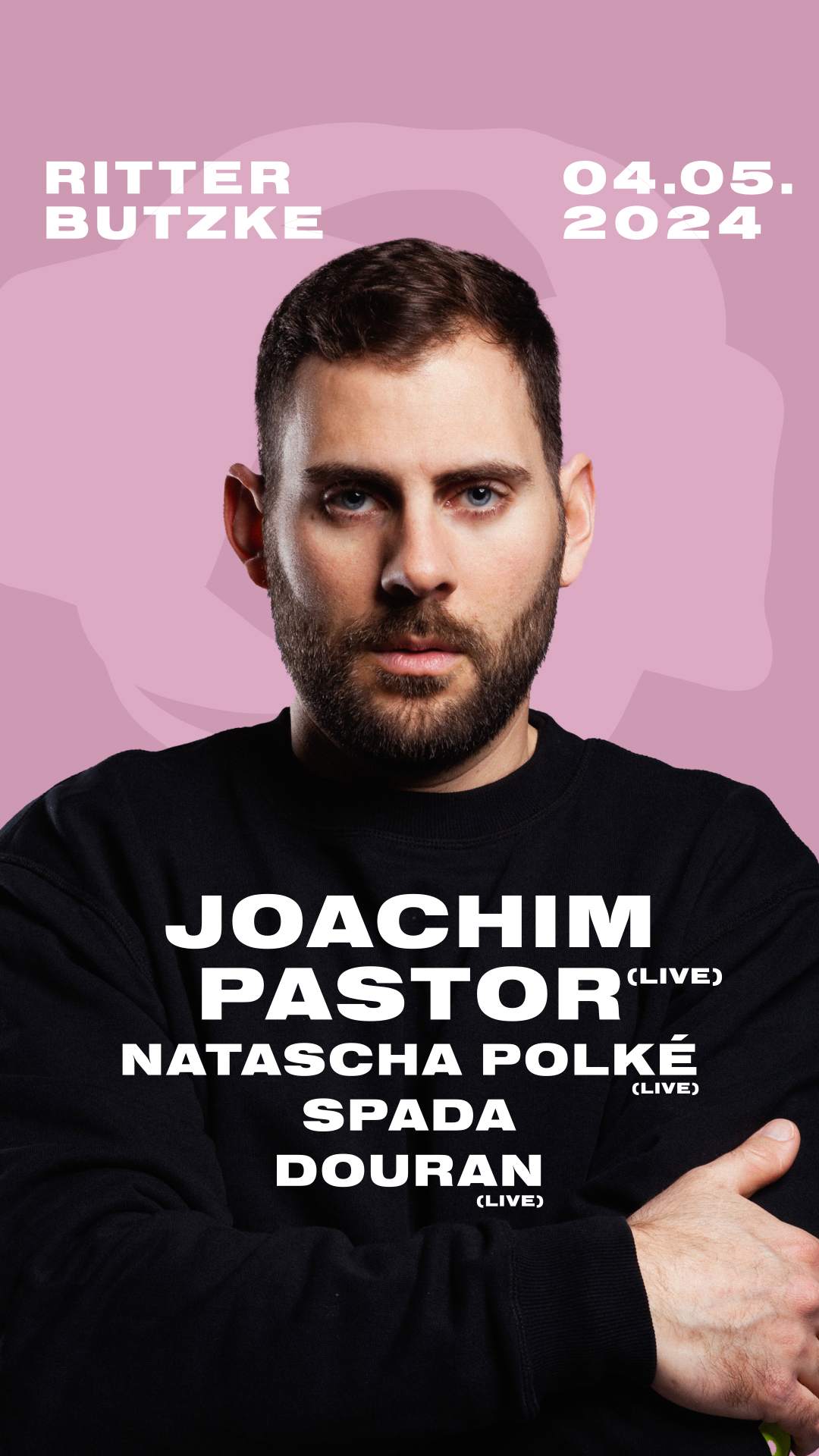 Joachim Pastor - フライヤー裏