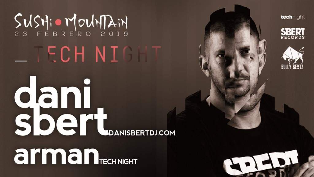Dani Sbert + Arman - Tech Night - Página frontal