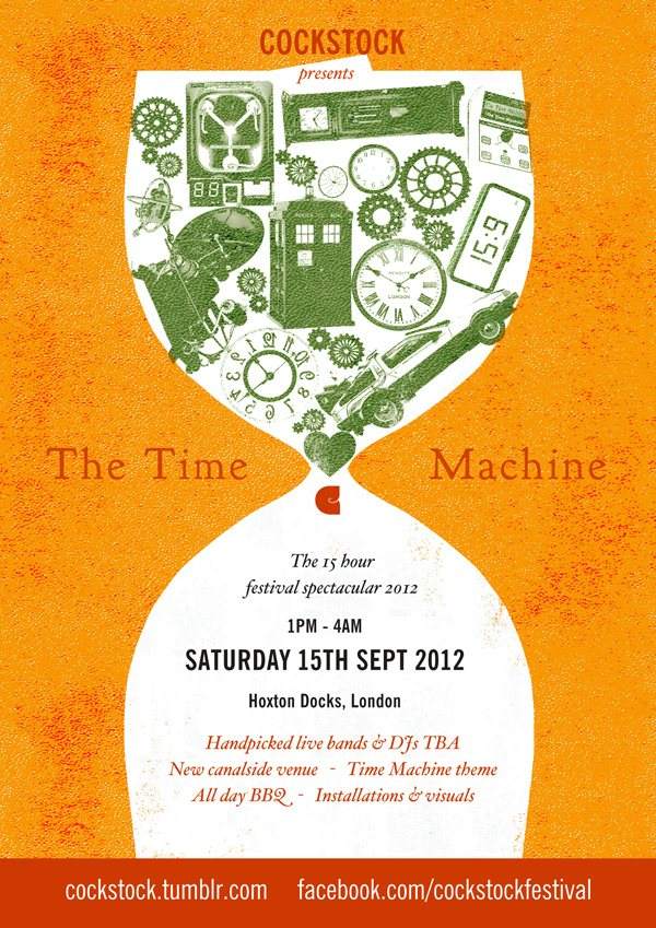 Cockstock 2012 - The Time Machine - Página frontal