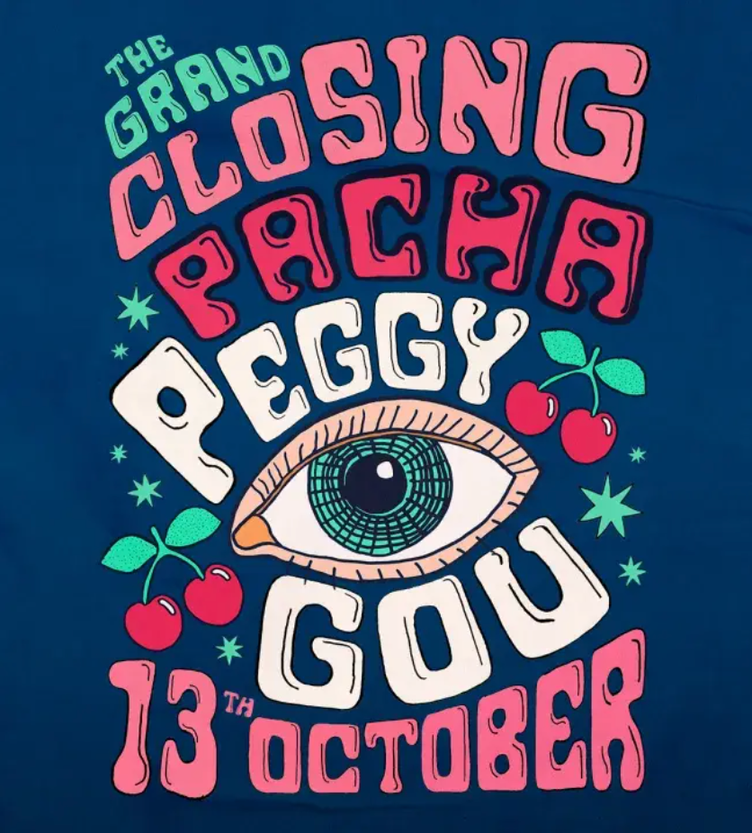 The Grand Closing - Peggy Gou - フライヤー表