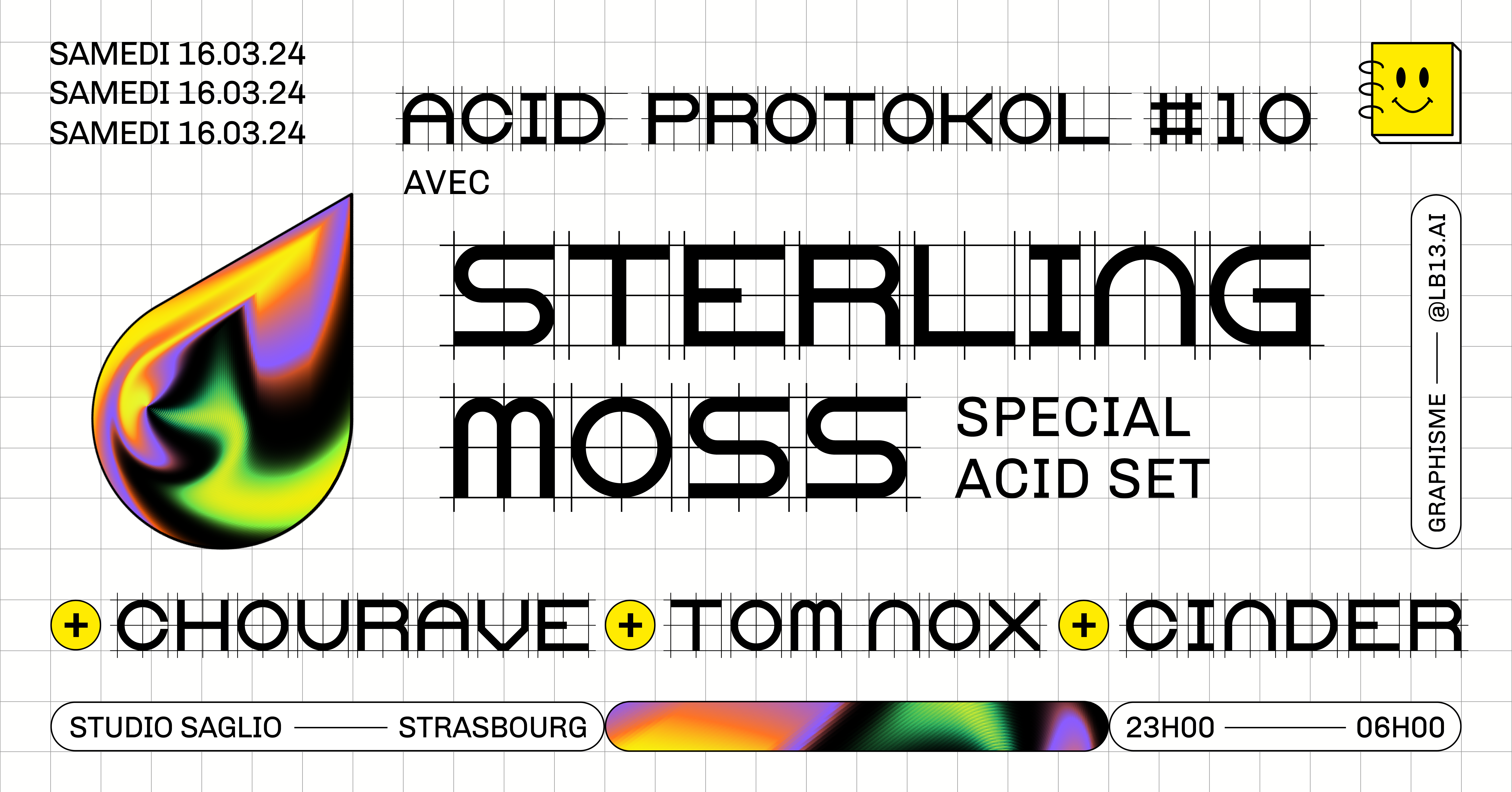 Acid Protokol 10 with Sterling Moss - Página frontal