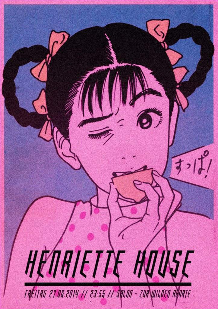 Henriette House with Session Victim, Iron Curtis & More - フライヤー表
