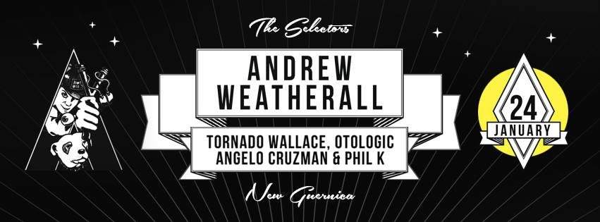 The Selectors: Andrew Weatherall - Página frontal