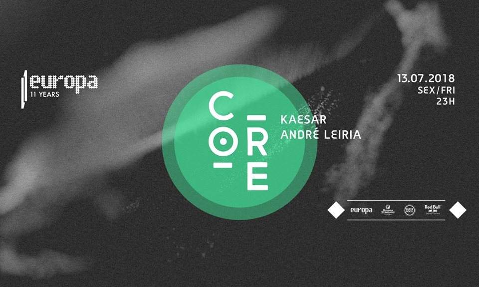 Kaesar, André Leiria - Europa's Core - Página frontal