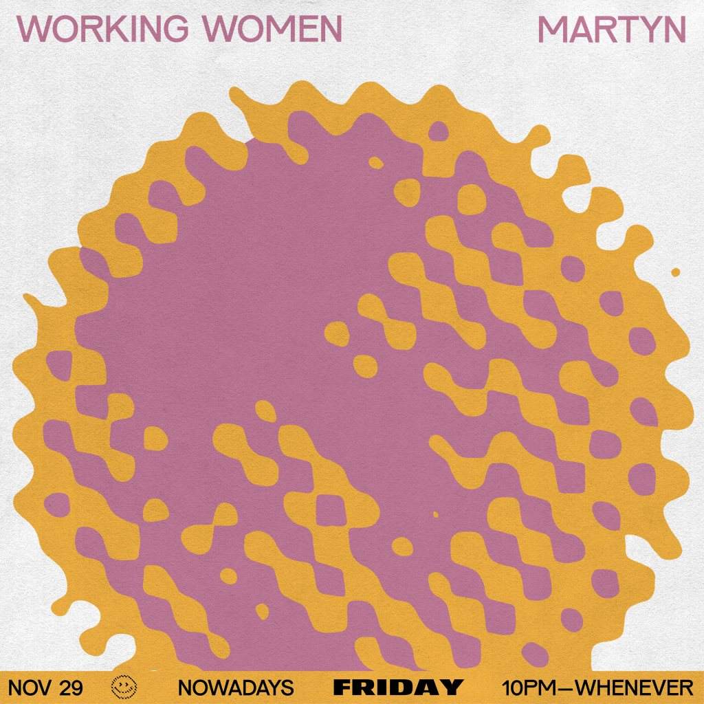 Friday: Working Women and Martyn - Página trasera