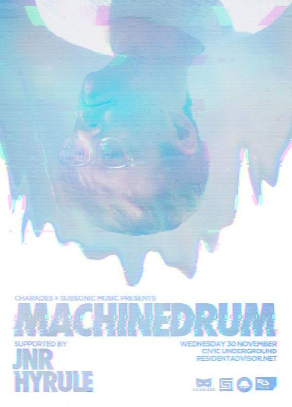 Machinedrum Pres. By Charades + Subsonic Music - Página frontal