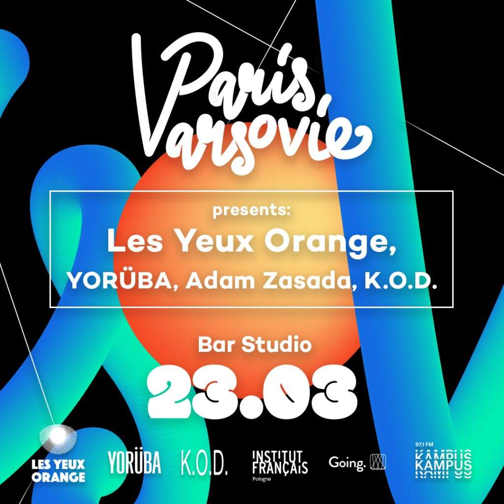 Paris-Varsovie presents: Les Yeux Orange - Página frontal