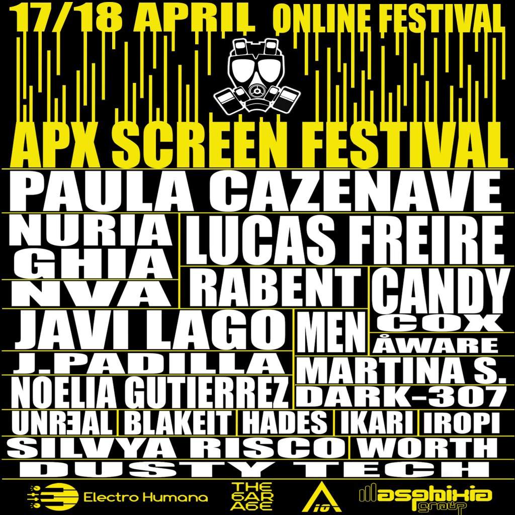 APX Screen Festival II - Página frontal