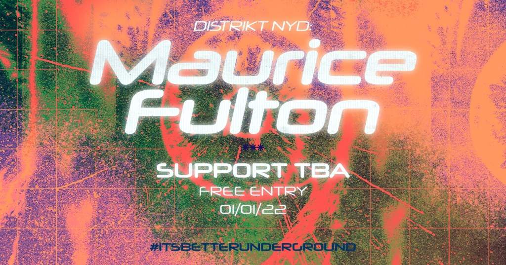 Distrikt NYD: Maurice Fulton - フライヤー表