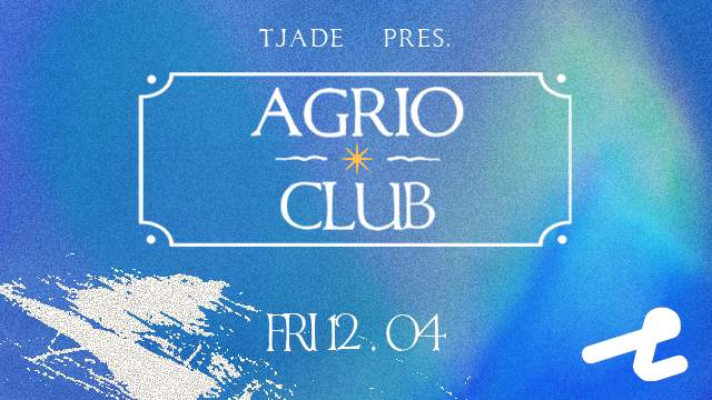 Tjade pres Agrio Club - フライヤー表