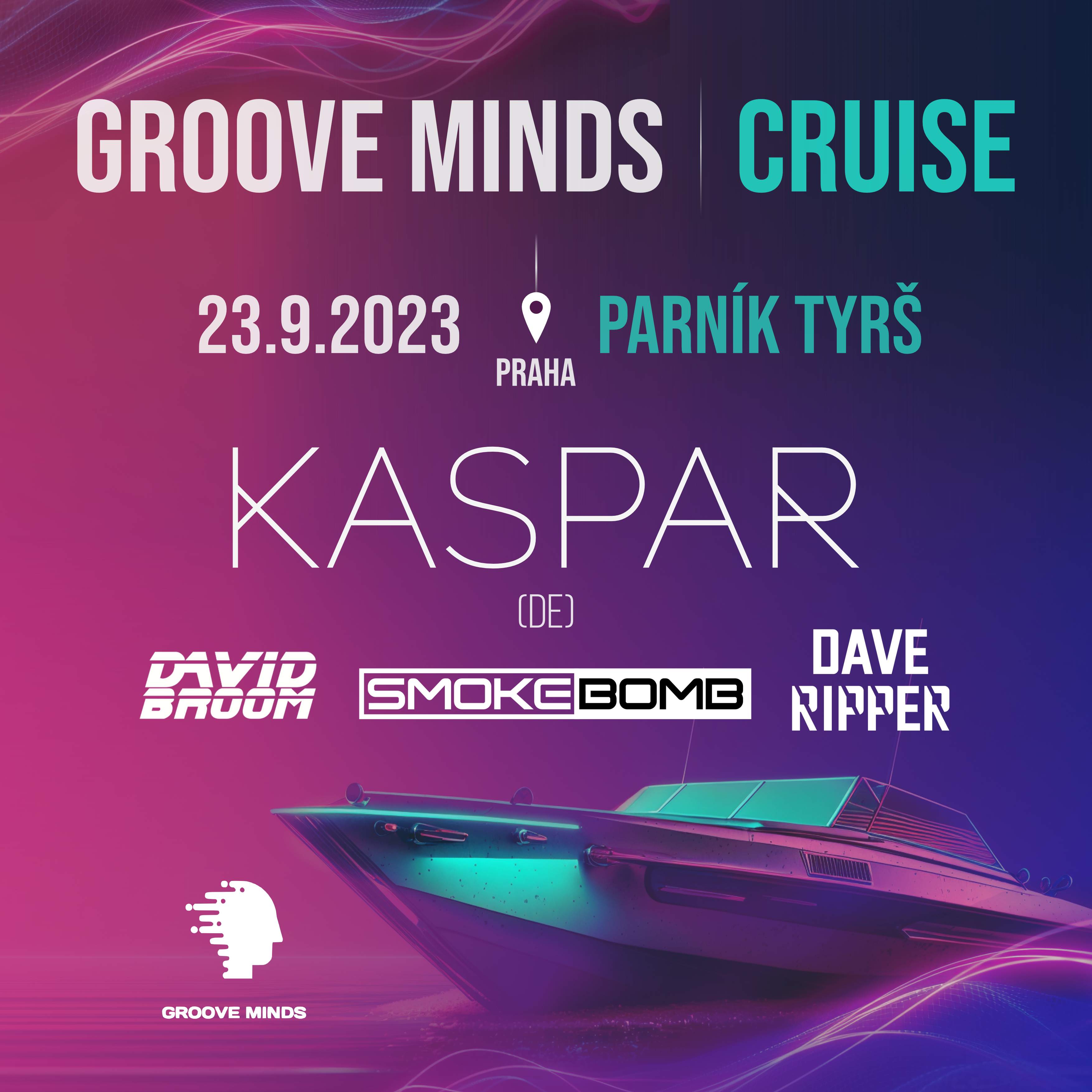 Groove Minds: Cruise with KaSpar - フライヤー表