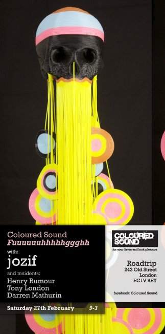 Coloured Sound - フライヤー表