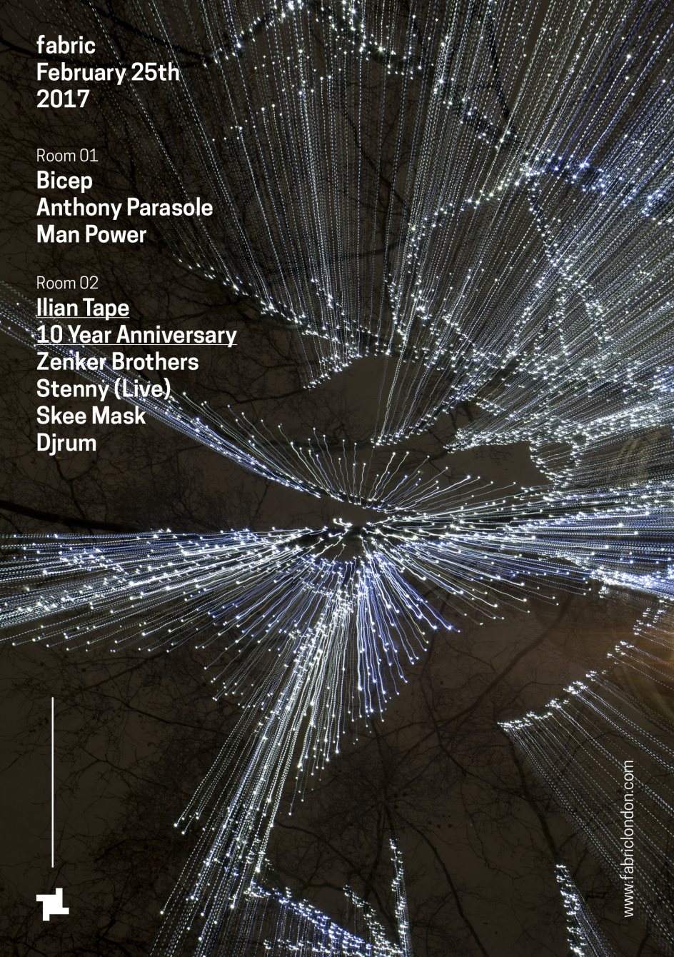 Fabric: Bicep, Anthony Parasole & 10 Years of Ilian Tape - Página frontal