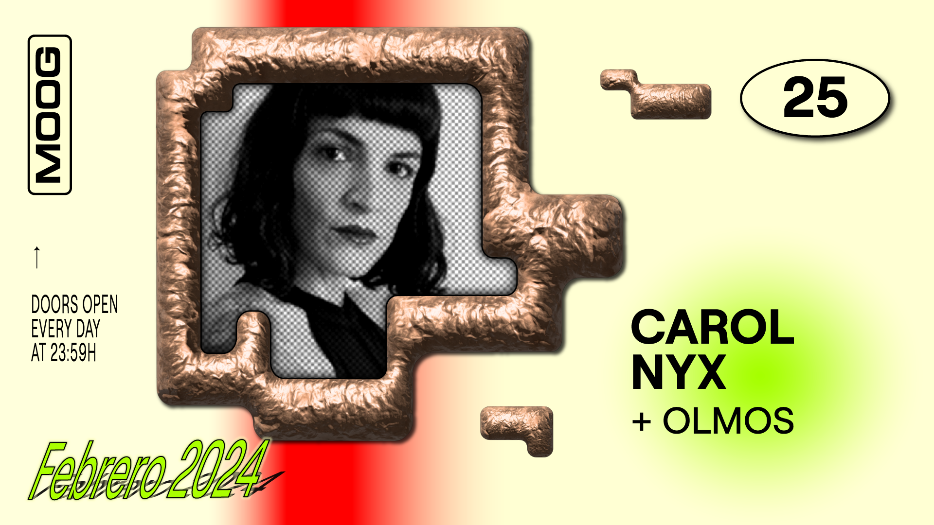 Carol Nyx + Olmos - Página frontal