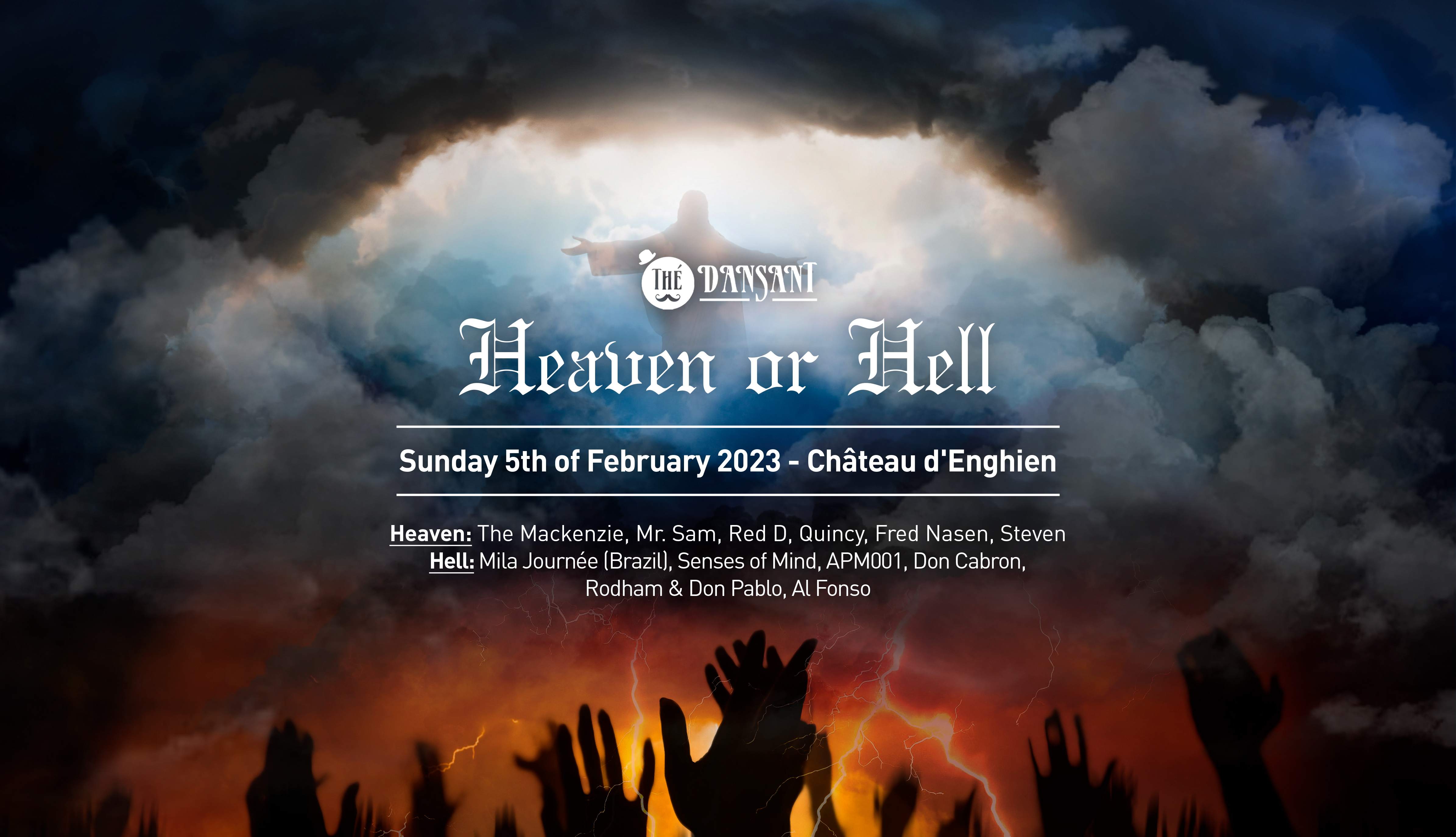 Thé Dansant Heaven or Hell - フライヤー表