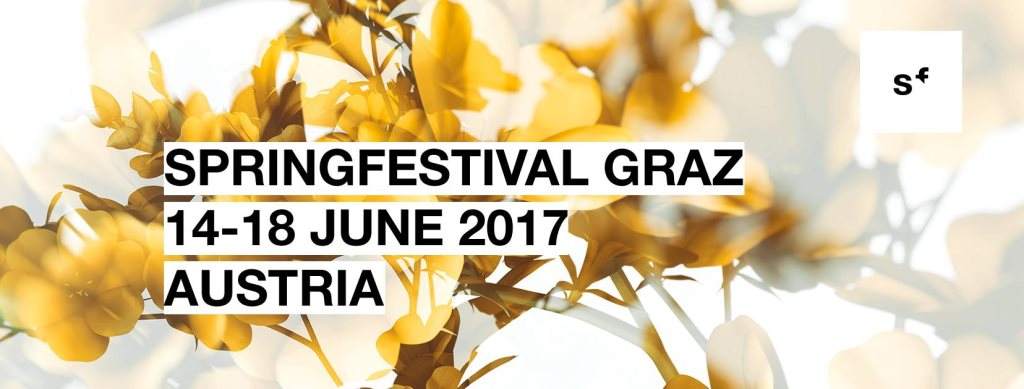 Springfestival Graz 2017 - フライヤー表