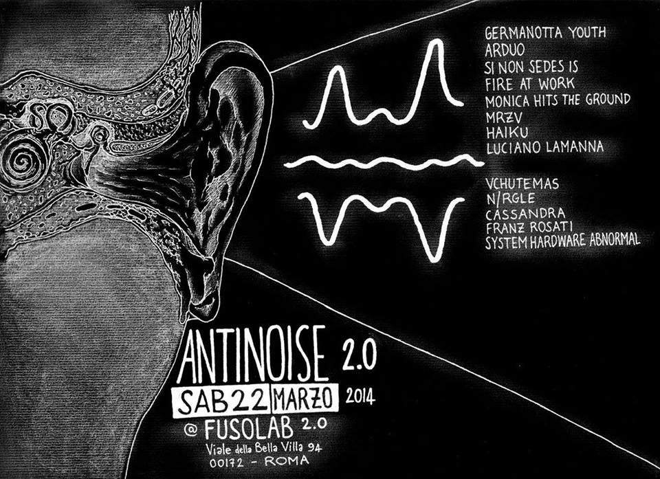 Antinoise 2.0 - フライヤー表