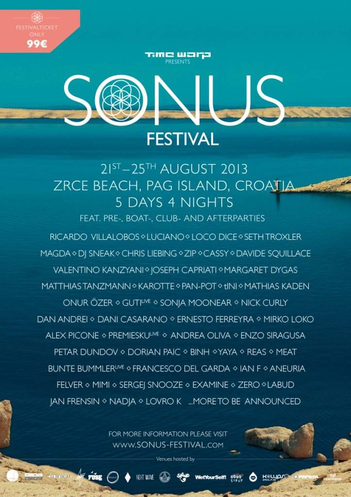Sonus Festival - Página frontal